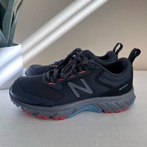 New Balance 510 V5 Trail Running Comfort Insert GrayBlueRed Sneakers Women’s 6.5